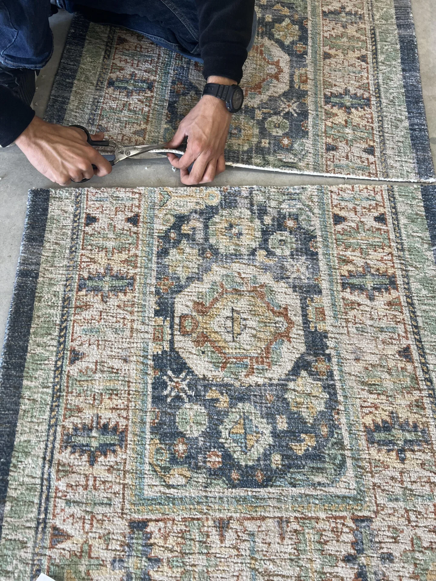 rug resizing